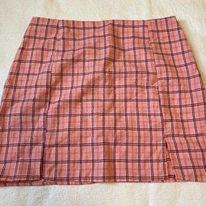 Shien Pink Mini Skirt Size large